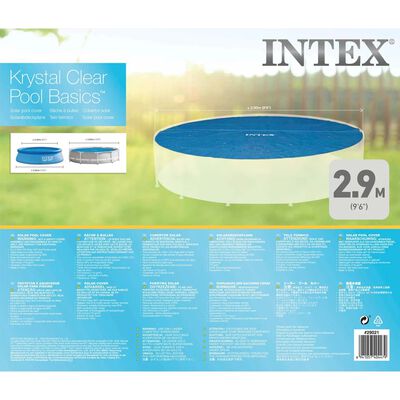 Intex solārais baseina pārsegs, apaļš, 305 cm, 29021