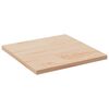 vidaXL galda virsma, 50x50x2,5 cm, priedes masīvkoks, kvadrāta forma