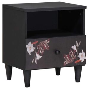 vidaXL Naktsgaldiņ&scaron; Brūna 40 x 33 x 46 cm Cieta mango koksne