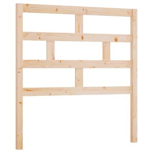 vidaXL gultas galvgalis, 81x4x100 cm, priedes masīvkoks