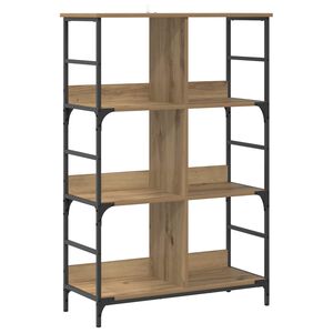 vidaXL Grāmatu plaukts 4 līmeņi 78,5 x 33 x 117,5 cm metāls PB