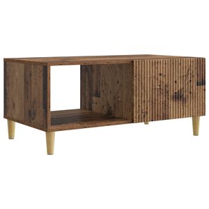 vidaXL Kafijas galdiņ&scaron; Vecs koks 90 x 50 x 40 cm Inženierijas koks