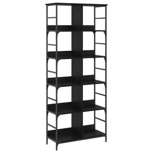 vidaXL Grāmatu plaukts 4 līmeņi 78,5 x 33 x 188,5 cm metāls PB