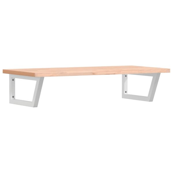 vidaXL izlietnes plaukts, stiprināms pie sienas, tērauds, dižskābardis