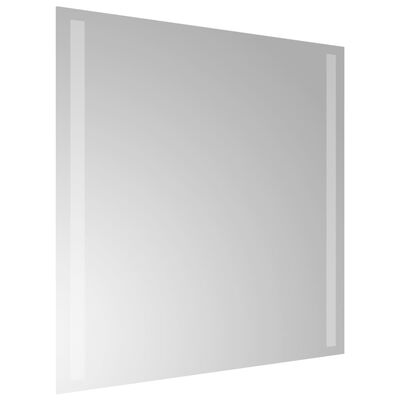 vidaXL vannasistabas spogulis ar LED, 50x50 cm