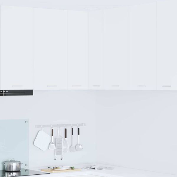 vidaXL Piekarams skapītis Balts 57 x 57 x 80 cm Inženierijas koks