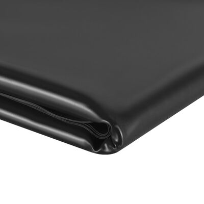 vidaXL dīķa plēve, melna, 1x8 m, PVC, 0,5 mm