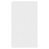 vidaXL stepēts matrača pārvalks, balts, 120x200 cm, viegls