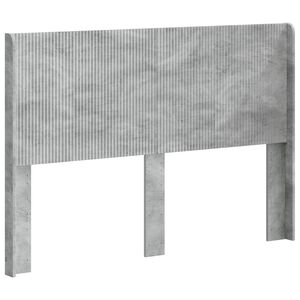 vidaXL Galvgalis Betona pelēks Inženierijas koks