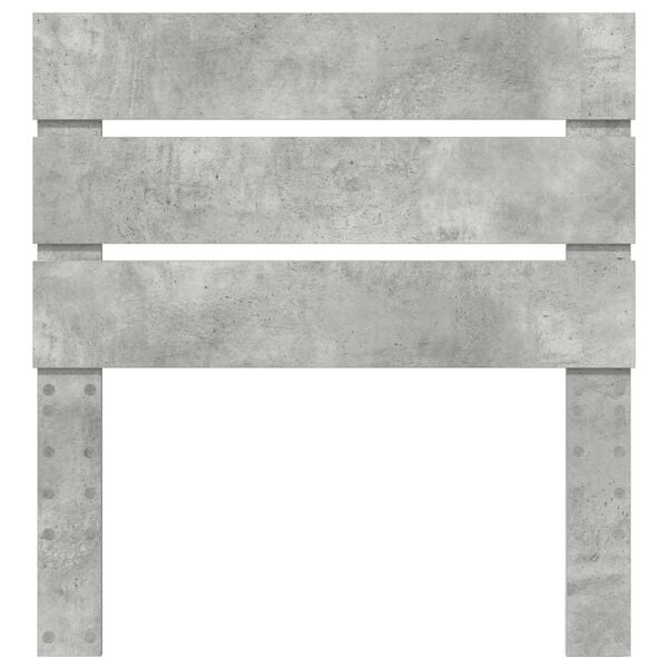 vidaXL Galvgalis Betona pelēks 75 cm Inženierijas koks