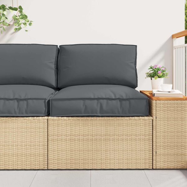 vidaXL Kastī&scaron;u spilvenu komplekts 2 pcs Antracīts Oksforda audums