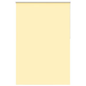 vidaXL rullo žalūzijas, aptum&scaron;ojo&scaron;as, dzeltenas, 145x210 cm, audums, platums 141,6 cm, poliesters