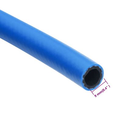 vidaXL gaisa šļūtene, zila, 0,6", 10 m, PVC