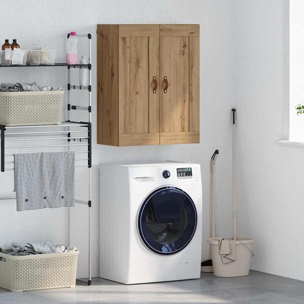 vidaXL Sienas skapis Artisānā ozols 69,5 x 34 x 90 cm