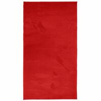 vidaXL paklājs OVIEDO, īsa spalva, sarkans, 80x150 cm