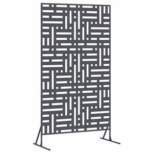 vidaXL Privātuma ekrāns 100 x 50 x 180 cm Tērauds Antracīta
