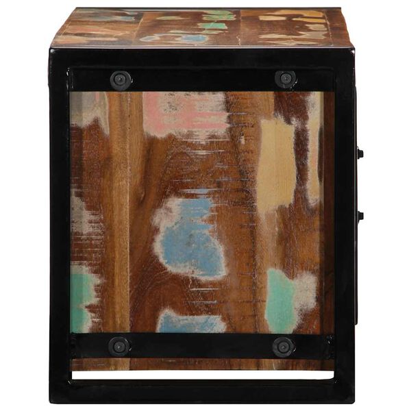 vidaXL TV skapis 80x30x35 cm Reģenerēts masīvkoks