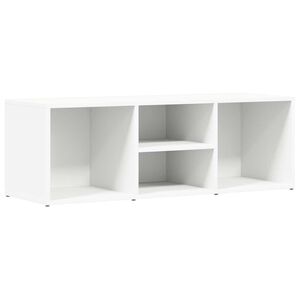 vidaXL apavu uzglabā&scaron;anas sols, 102x35x35 cm, balts, inženierijas koks
