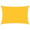 vidaXL saulessargs, 160 g/m&sup2;, taisnstūra, dzeltens, 3,5x4,5 m, HDPE