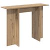 vidaXL Konsoles galds Artisan Ozols 100 x 30 x 75 cm Inženierijas koks