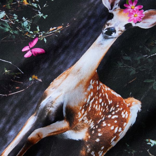 Bērnu kleita ar garām piedurknēm, tumši zila, 92