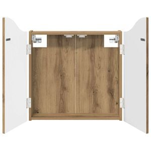 vidaXL Dartboard skapis Artisan Ozols 56 x 12 x 63 cm