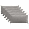 vidaXL Spilvenu pārvalks 6 pcs HEERLEN Gai&scaron;i pelēka 40 x 70 cm
