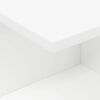 vidaXL Naktsgaldiņ&scaron; Balts 40 x 30 x 25 cm Inženierijas koks