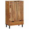 vidaXL Augstais skapītis Brūna 60 x 33 x 100 cm Cieta mango koksne