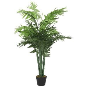 vidaXL mākslīgā palma, 18 lapas, 80 cm, zaļa