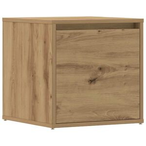 vidaXL Kastes atvilktne Artisan Oak 40,5x40x40 cm Engineered Wood