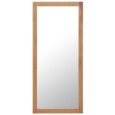 vidaXL spogulis, 50x140 cm, ozola masīvkoks
