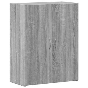 vidaXL dokumentu skapis, pelēka ozola, 60x32x77,5cm, inženierijas koks