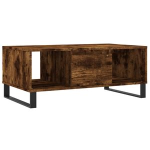 vidaXL kafijas galdiņ&scaron;, ozolkoka, 90x50x36,5 cm, inženierijas koks