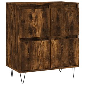 vidaXL kumode, ozolkoka krāsa, 60x35x70 cm, inženierijas koks
