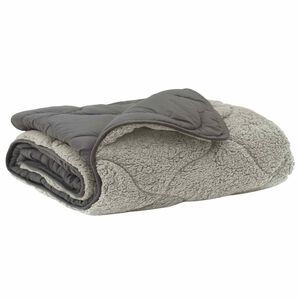 vidaXL Vasaras segas Tiltiņ&scaron; Gai&scaron;i pelēka 135 x 200 cm