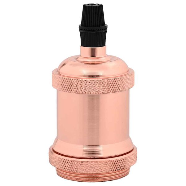 vidaXL Lampu turētāji 2 gab Rose Gold E27