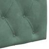 vidaXL Karājo&scaron;s galvgalis Jūras zaļa 90 x 55 x 7 cm Samts