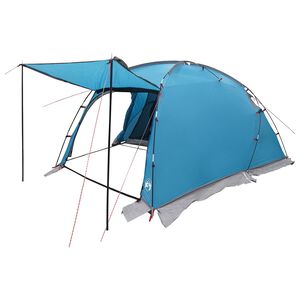 vidaXL Tuneļveida telts Zila 361 x 235 x 147 cm