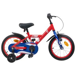 vidaXL Bērnu Velosipēds 12 Collas no 2-4 gadiem Sarkana