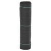 vidaXL augsnes pārsegs, melns, 0,5x100 m, PP