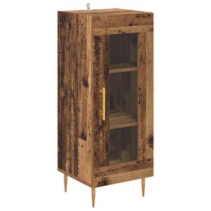 vidaXL Puse Vecs koks 34 x 34.5 x 90 cm Inženierijas koks