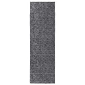 vidaXL Paklājs Antracīta 50 x 100 cm 100% poliesters 3 mm Mazgājams