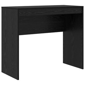 vidaXL Galds Melns ozolkoks 90 x 40 x 76 cm