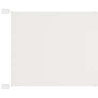 vidaXL vertikāla markīze, balta, 60x1000 cm, Oksfordas audums