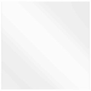 vidaXL Sienas spogulis Kvadrātveida 50 x 50 cm rūdīts stikls