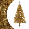 vidaXL Mākslīgā Ziemassvētku egle ar bumbiņu 210 cm 300 LED