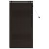 vidaXL Venēcijas žalūzija Tum&scaron;i brūna 70 x 160 cm 35 mm