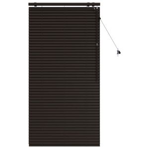 vidaXL Venēcijas žalūzija Tum&scaron;i brūna 70 x 160 cm 35 mm