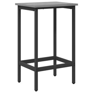 vidaXL Bāra krēsls Pelēks Sonoma 40 x 32 x 64 cm Inženierijas koks